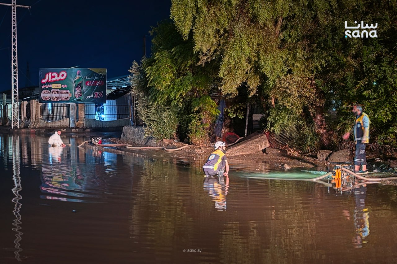 Flash floods sweep 6 Syrian provinces, forcing families from camps — London Sports news