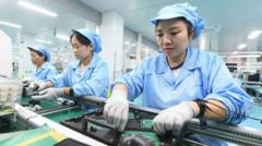China's economic growth picks up as AI boom boosts exports — BBC Business